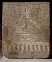 Ísis Pterófora, do sarcófago de Ramessés III (c. 11854-1153 a.C.) do seu túmulo no Vale dos Reis, Novo Império