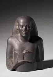 Busto de Ankh-Hor, período tardio, 525-404 aC