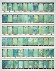 Azulejos da pirâmide escalonada de Djoser, Sacará, Antigo Império, 2667-2648 a.C.