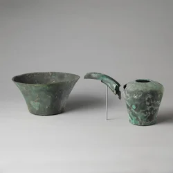 Ewer e bacia (cobre)