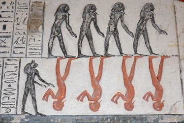 Hieróglifo, Túmulo de Ramsés IX, Luxor