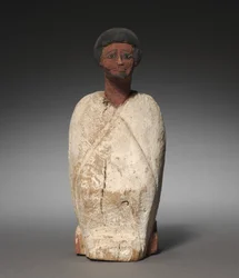 Modelo de proprietário de barco, 2040-1648 a.C. (madeira pintada)
