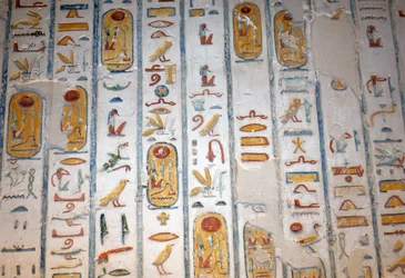 O ganso, a lebre, a abelha, Vale dos Reis, Luxor
