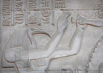 Thot, Templo de Kom Ombo (relevo)