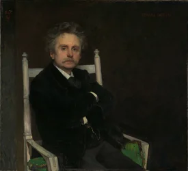 Retrato de Edvard Grieg 1843-1907, 1891.