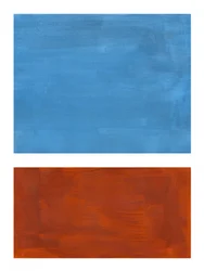 Blocos abstratos de ferrugem azul