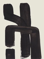 Traços abstratos arrojados