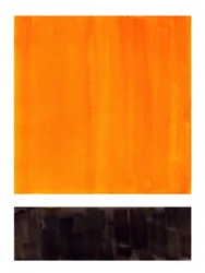 Abstrato laranja e preto arrojado