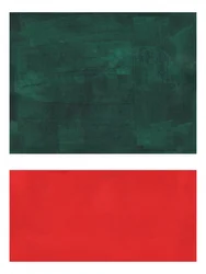 Blocos Verdes Escuros e Vermelhos