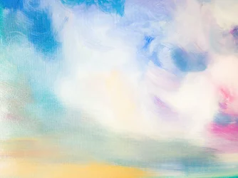 Abstrato em tons pastel de sonho
