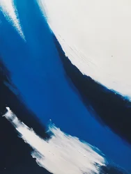 Abstrato em Azul Dinâmico