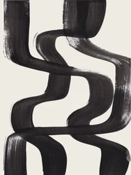 Movimento abstrato e fluido