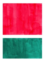 Abstrato em Esmeralda Rosa-Choque