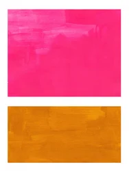 Abstrato em Rosa-choque e Ouro