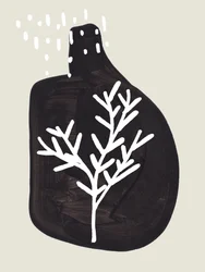 Árvore de Inverno Minimalista