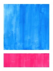 Abstrato Moderno Azul e Rosa