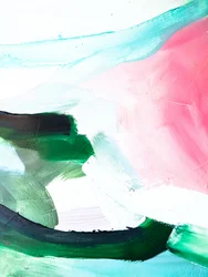 Fluxo Rosa, Verde e Turquesa
