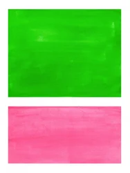 Blocos verdes e cor-de-rosa vibrantes