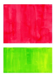Blocos verdes e rosa vibrantes