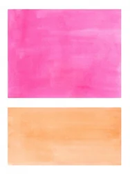 Blocos em tons vibrantes de rosa e laranja