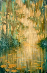Reflexões sobre o Lago Dourado