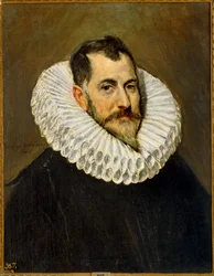 Retrato de um cavaleiro (pintura sobre tela)
