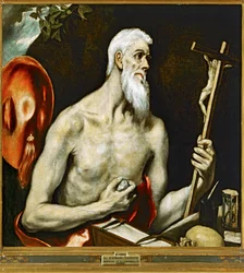 São Jerónimo penitente (pintura sobre tela)