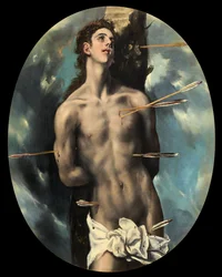São Sebastião, c.1610-14 (óleo sobre tela)