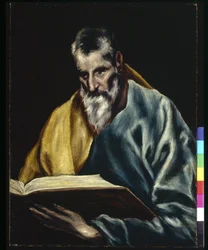 St. Simon (óleo sobre tela)