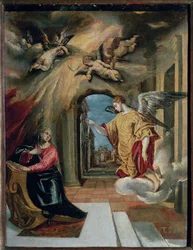 A Anunciação (óleo sobre tela)