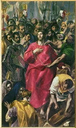 O desnudamento de Cristo (pintura sobre tela)