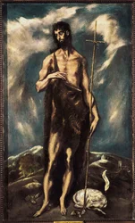 São João Batista, c. 1600-05 (óleo sobre tela)