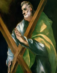 Santo André (óleo sobre tela)