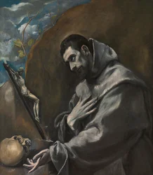 São Francisco de Assis em meditação