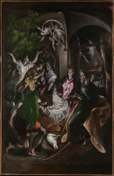 A adoração dos pastores, c.1605-10
