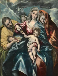A Sagrada Família com Maria Madalena, c. 1590-1595.