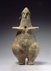 Figura esteatopígena, Amlash, no final do 2° milénio a.C. (terracota)