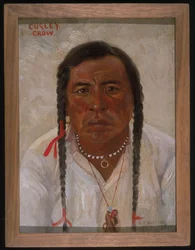 Curley (Ashishishe) 1897 (óleo sobre tela)