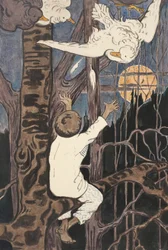 Ilustração para The Tale Synko-Philipko, década de 1890