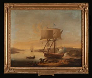 Embarcação do arquipélago junto a Sveaborg