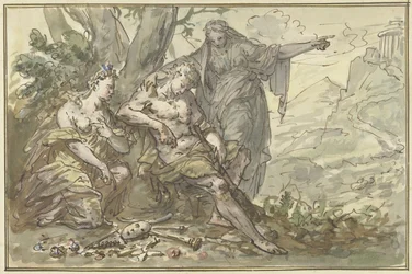 Hércules na bifurcação na estrada