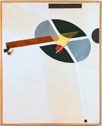 Proun (Projeto para o Progresso) (pintura sobre tela)