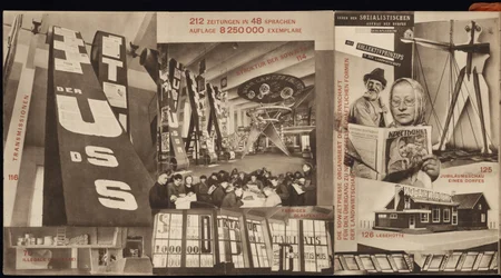 URSS. Catálogo do pavilhão soviético na Exposição Internacional de Imprensa, Colónia, 1928