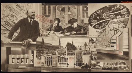 URSS. Catálogo do pavilhão soviético na Exposição Internacional de Imprensa, Colónia, 1928