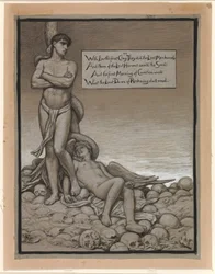 (Ilustração para o Rubáiyát de Omar Khayyám) O Último Homem