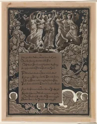 (Ilustração para o Rubáiyát de Omar Khayyám) Horóscopo de Omar