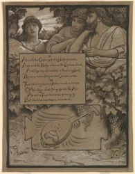 (Ilustração para o Rubáiyát de Omar Khayyám) Túmulo de Omar