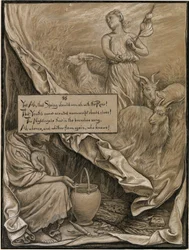(Ilustração para o Rubáiyát de Omar Khayyám) Juventude e idade