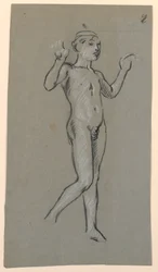 estudo de figura para um projeto de fonte