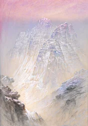 Sasso di Pelmo visto de Santa Luzia, Tirol